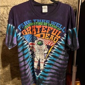 Grateful Dead ‘Fare Thee Well’ Astronaut Tie Dye Shirt Size Medium